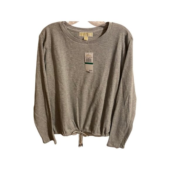 Michael Kors Tops - Michael Kors Women's Large Pearl Heather Knit Pullover